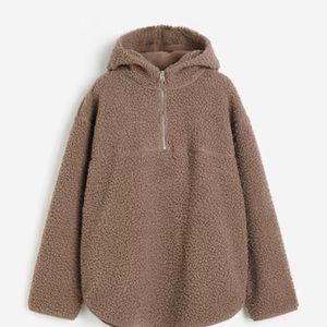 Cozy Brown Sherpa Hoodie
